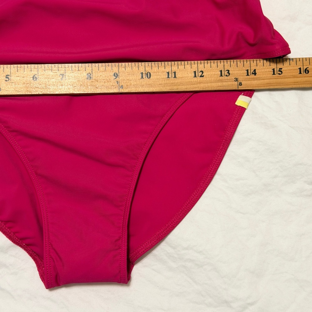 Summersalt The Wave One Piece Swimsuit Red Pink Colorblock Size 12 NWT - Picture 14 of 15